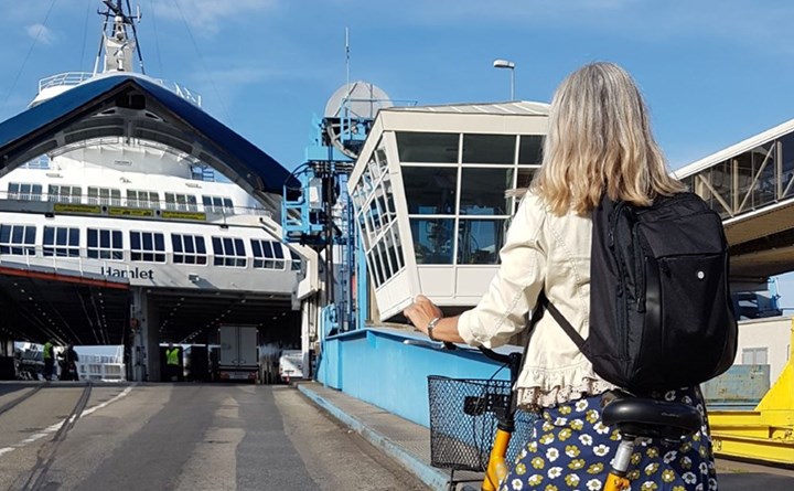 Færge i Helsingborg